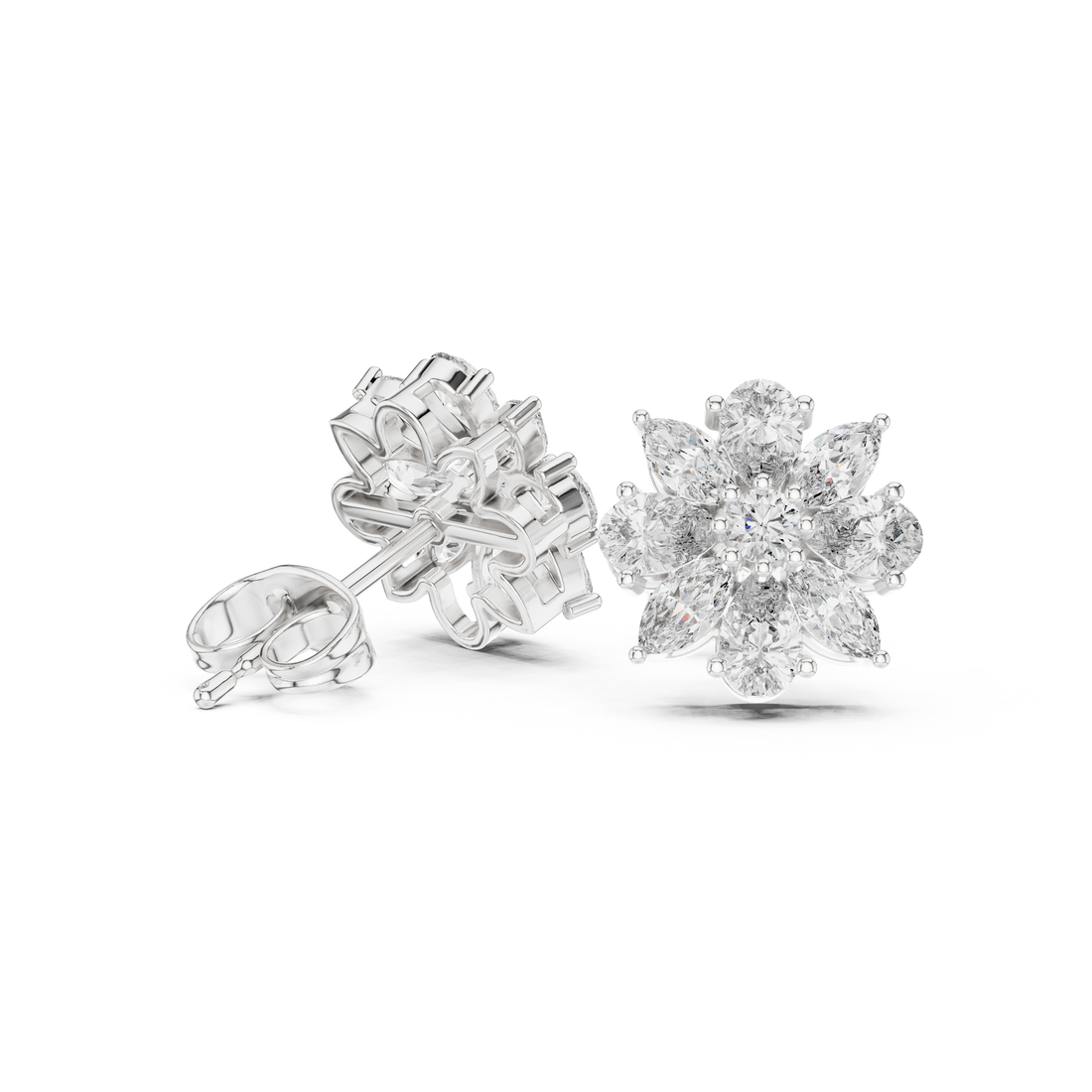 Eternal Flora Diamond Earrings