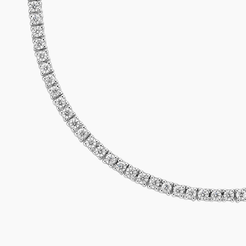 Classic Diamond Tennis Necklace
