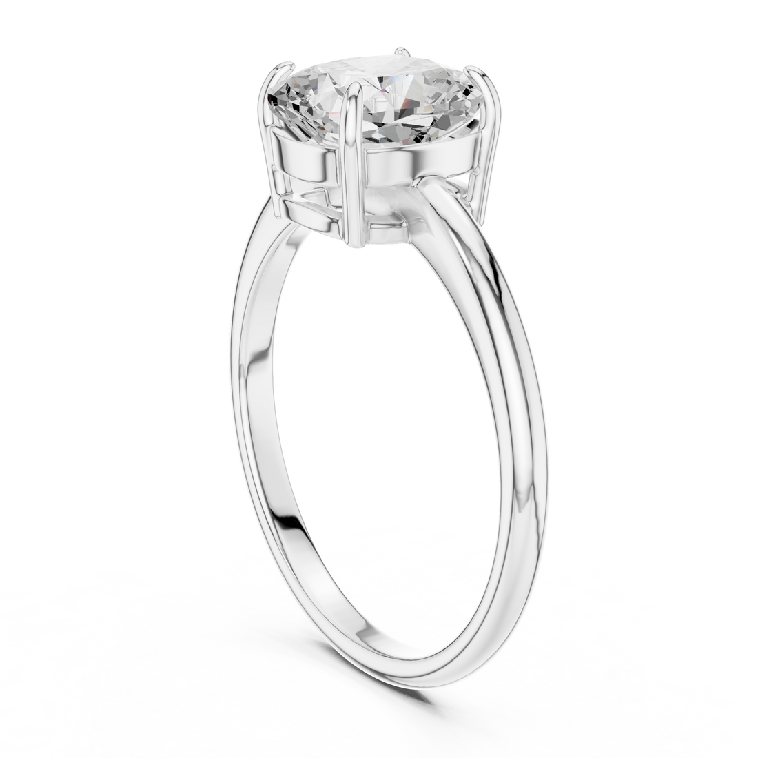 The Sovereign Cushion Solitaire