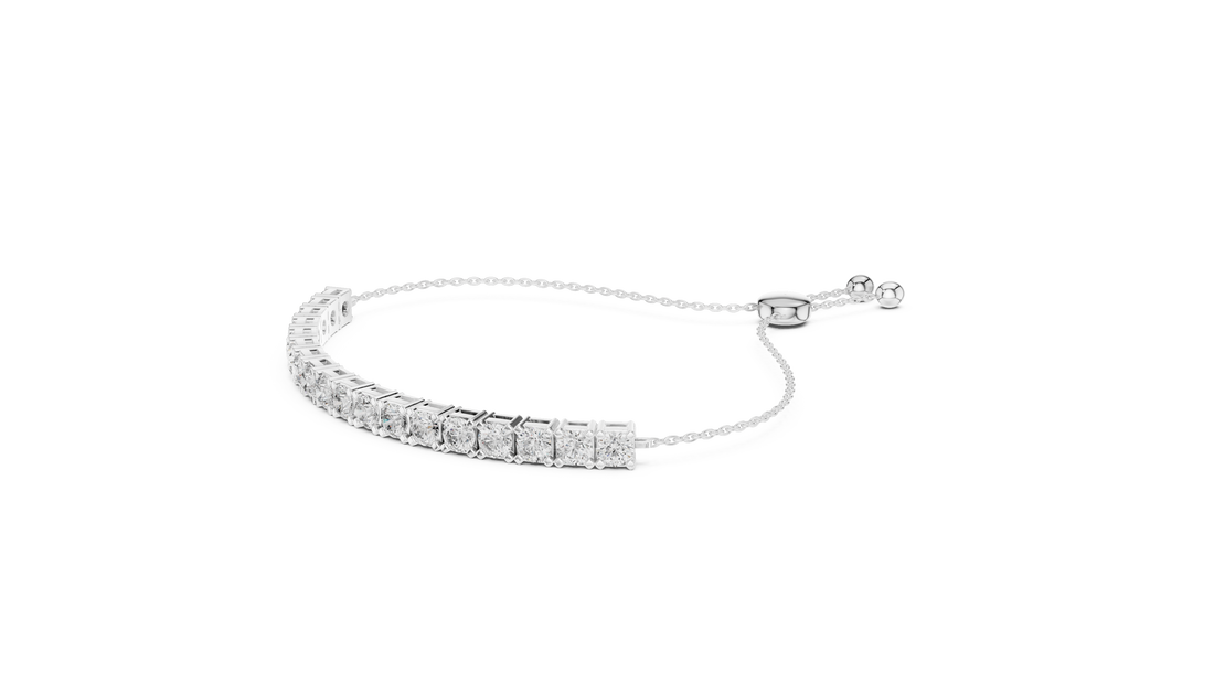 The Modern Essential Diamond Slider Bracelet