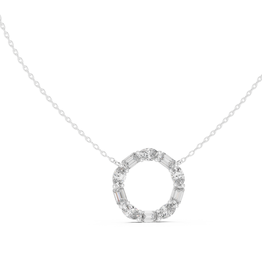 Stellar Mosaic Diamond Pendant