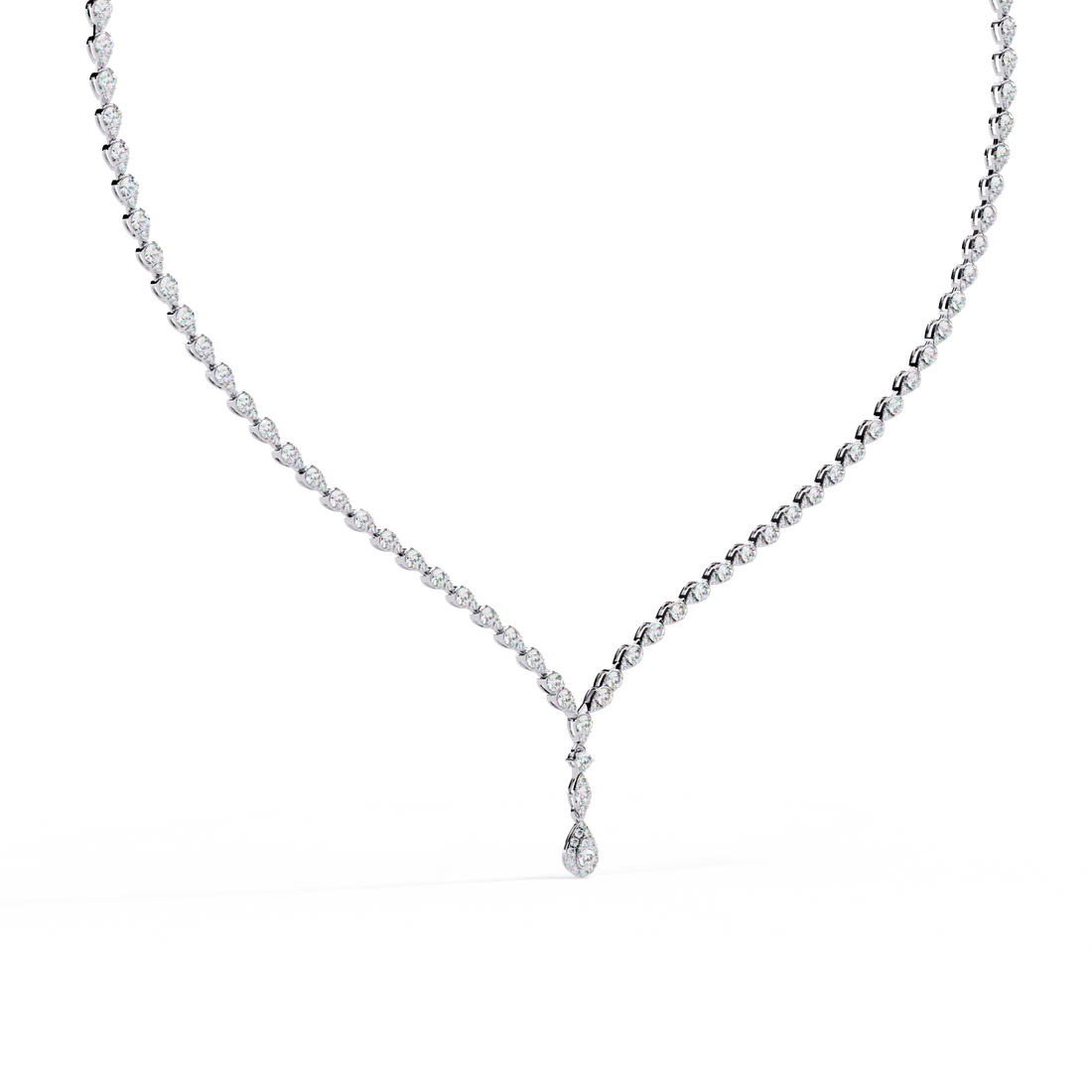 The Aurelian Pear-Drop Y-Necklace