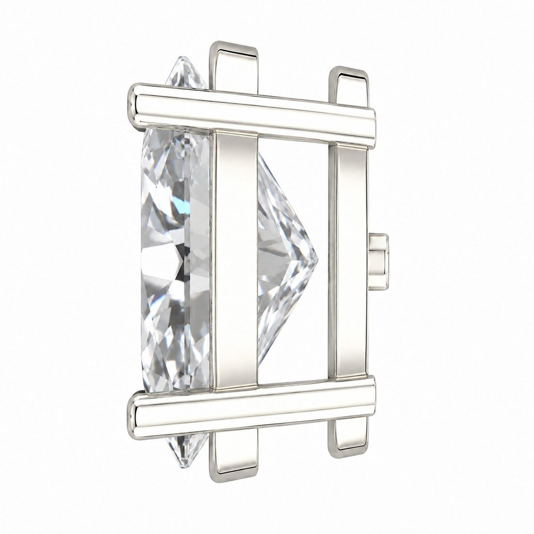 The Elysian Oval Cut Diamond Stud Earrings